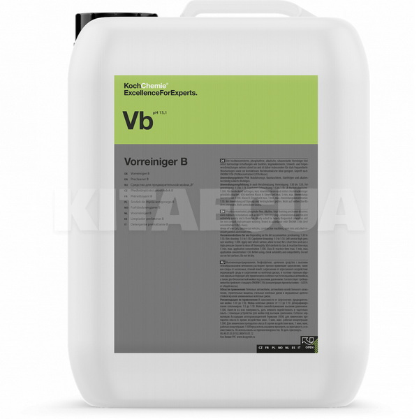 Автошампунь Vorreiniger B (Multi Star) 5л концентрат для первичной мойки Koch Chemie (211005)