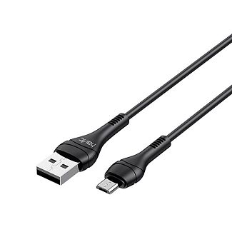 Кабель USB microUSB 2А HV-CB6159 1м чорний HAVIT