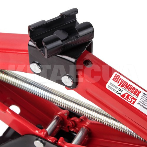 Домкрат механический ромбовидный до 1.5т (104-390мм) с трещеткой ШТУРМОВИК (BBC-1500T-ШТУРМОВИК) - 4