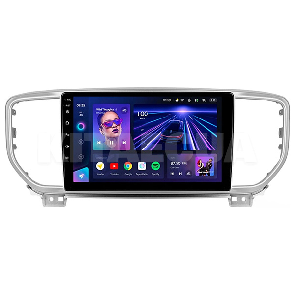 Штатна магнітола CC3 4+32 Gb 9" Kia Sportage 4 QL 2018-2022 (A) Teyes (46627)