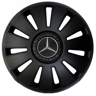 Ковпаки R16 REX Mercedes Sprinter чорні 4 шт 