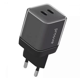 Зарядное устройство 67W 2Type-C Pure GaN Max черное PROOVE