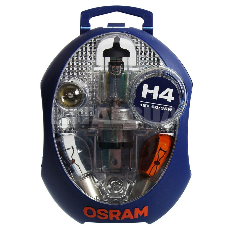 Галогенні лампи H4 60/55W 12V CLK ALB комплект Osram (OS ALB H4 12V)