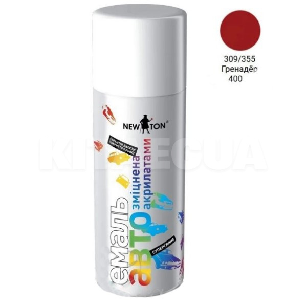 Фарба-емаль 400мл "гренадер" 309 NEW TON (57736-NEW-TON)