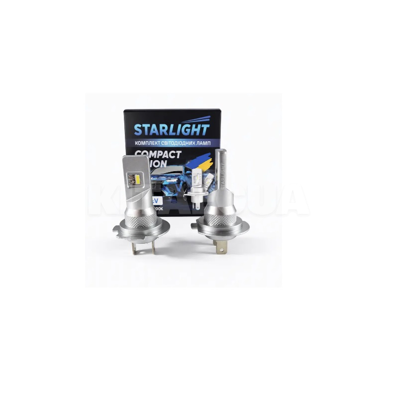 LED лампа для авто Compact Vision H7/H18 36W 6000K (компл.) StarLight (SL-CV-H7)