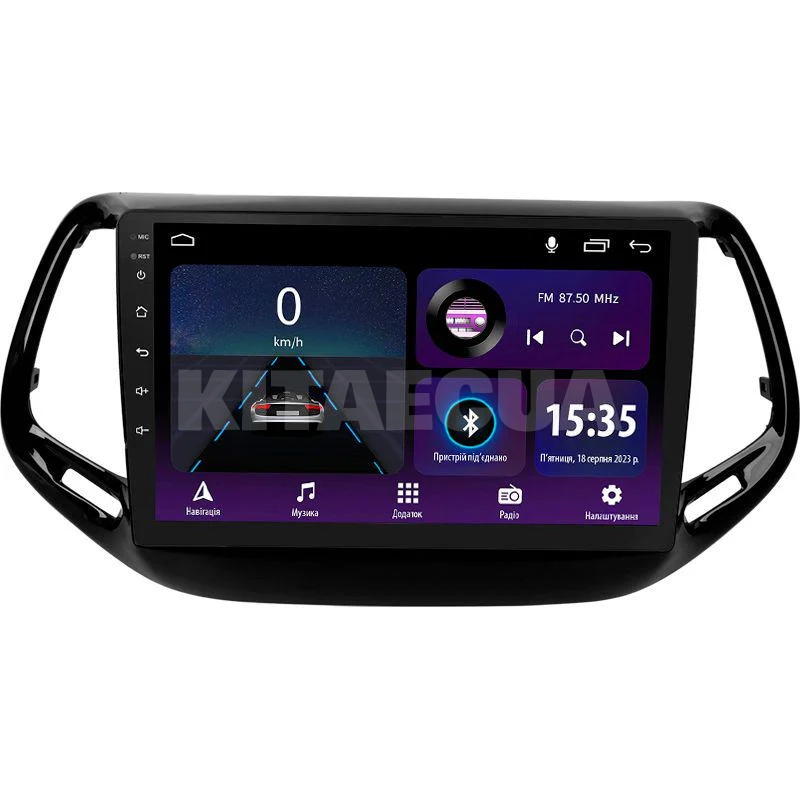 Штатная магнитола E10232 2+32 Gb 10" Jeep Compass 2 MP 2016-2018 SIGMA4car (42300)