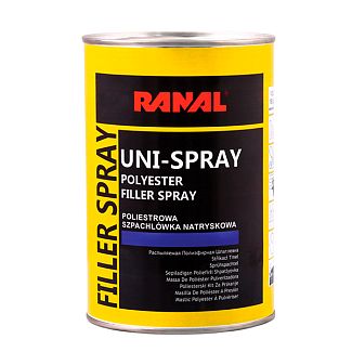 Грунт-шпаклевка 1.2кг Uni Spray Ranal