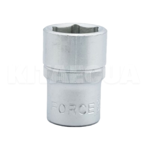Головка торцева 6-гранна 18 мм 1/2" 38 мм FORCE (FOR 54518)
