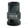 Головка торцева ударна 6-гранна 13мм 1/2" 39мм YATO (YT-1003)