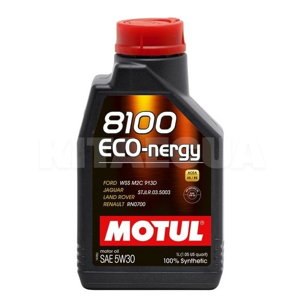 Моторне масло синтетичне 1л 5W-30 8100 Eco-nergy MOTUL (8100 ECO-ENERGY 5w30)