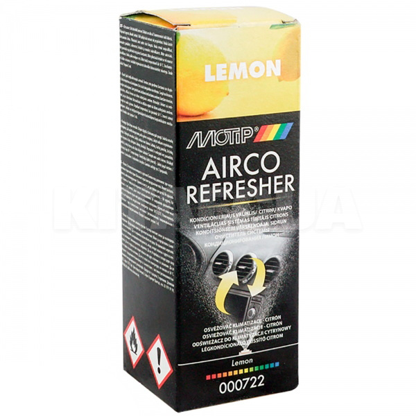 Очиститель кондиционера "лимон" 150мл Airco MOTIP (000722BS)