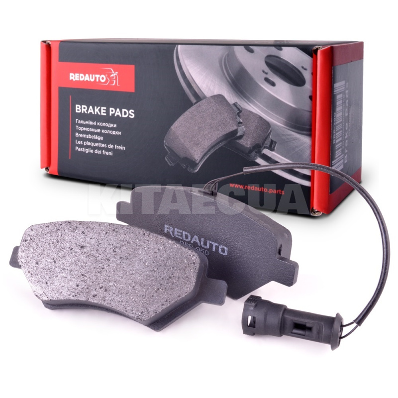 Колодки тормозные передние RBP-960 REDAUTO на Chery CROSSEASTAR (B11-6BH3501090)