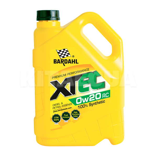 Масло моторне синтетичне 5л 0W-20 XTEC BARDAHL (33013)