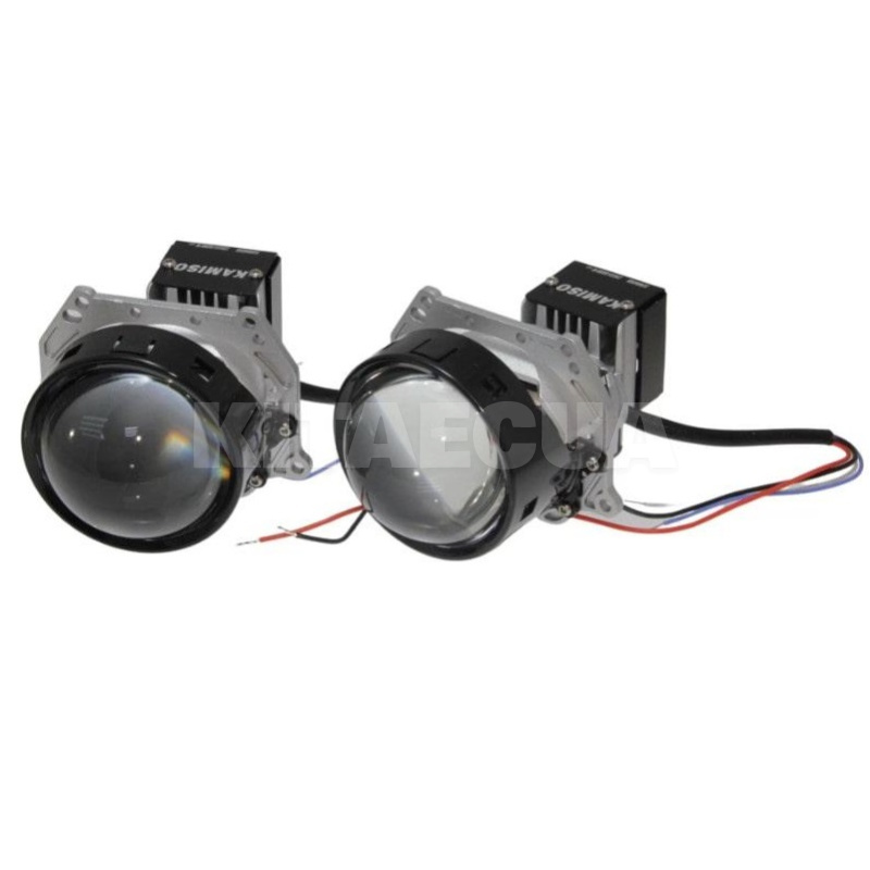 BI LED линзы в фары 3'' 52/60W 5500K Kamiso (ALPD-12-05)