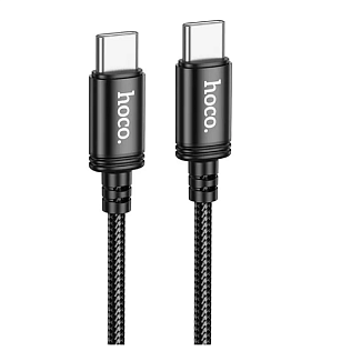 Кабель Type-C - Type-C 60W X89 Wind 1м черный HOCO