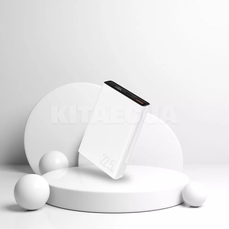 Повербанк Hyper Flux 10000mAh 22.5W білий PROOVE (557730003) - 3