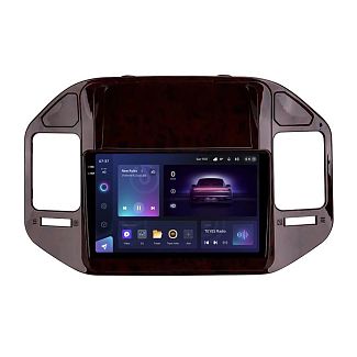 Штатна магнітола CC3 2k 4+32Gb 9" Mitsubishi Pajero 3 V60 1999-2006 коричнева Teyes