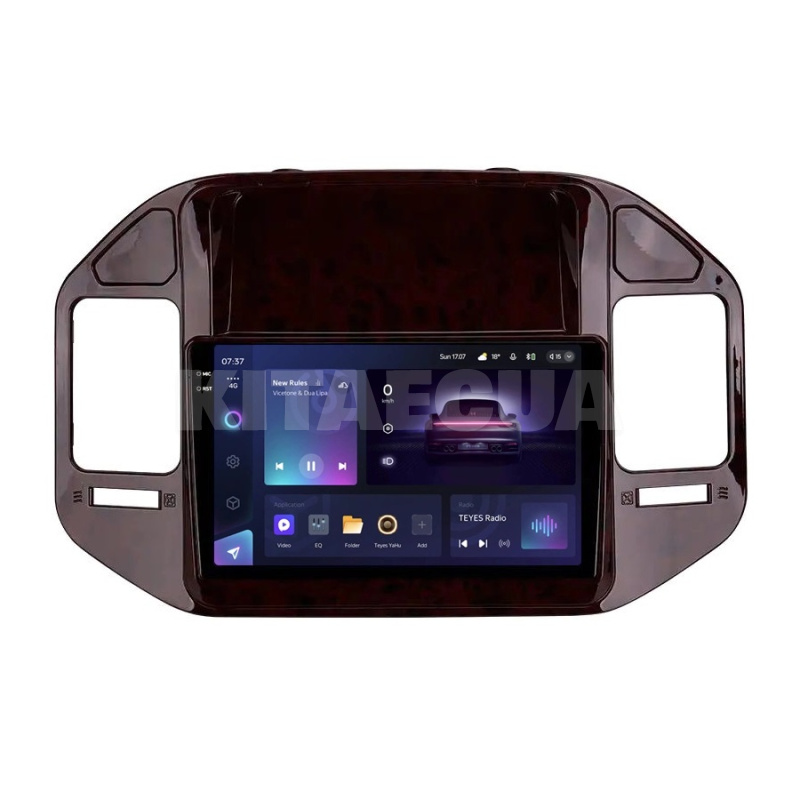Штатна магнітола CC3 2k 4+32Gb 9" Mitsubishi Pajero 3 V60 1999-2006 коричнева Teyes (36370)