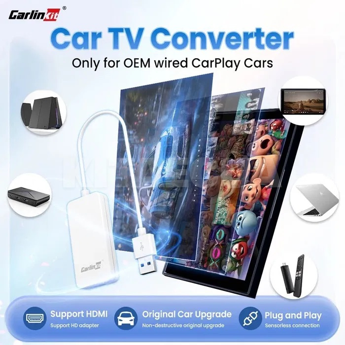 Адаптер Carplay to HDMI HD2CP Carlinkit (CLK-HDCP) - 4