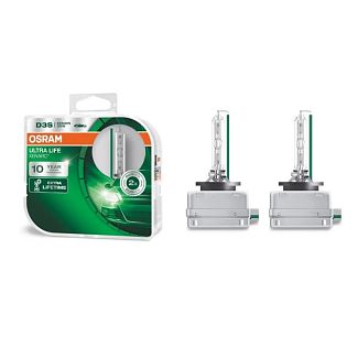 Ксеноновая лампа D4S 35W 42V (P32d-5) 2шт. UltraLife Osram
