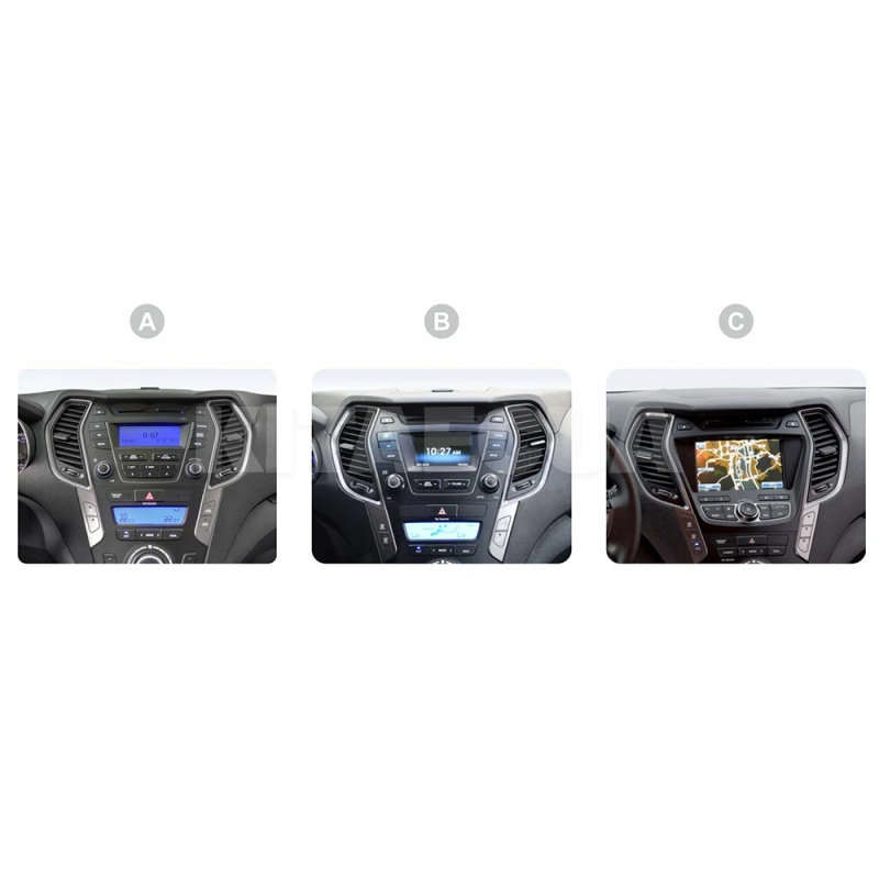 Штатна магнітола E9232 2+32 Gb 9" Hyundai Santa Fe 3 2013-2016 SIGMA4car (41872) - 3
