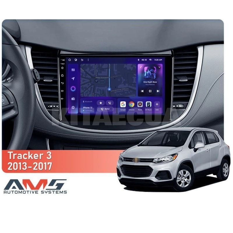Штатна магнітола MOSS M3 4+32 ГБ 9" Chevrolet Tracker 3 2013-2017 (F2) AMS (49829) - 4
