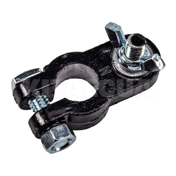 Клемма аккумуляторная (-) свинцовая болт с барашком Дорожня карта (DK-TL114N)