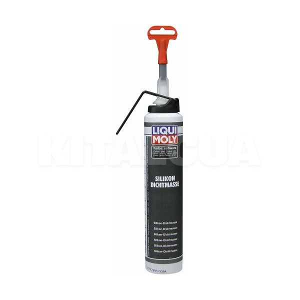 Герметик автомобильный универсальный 85г Silikon-Dichtmasse черный LIQUI MOLY (6185)