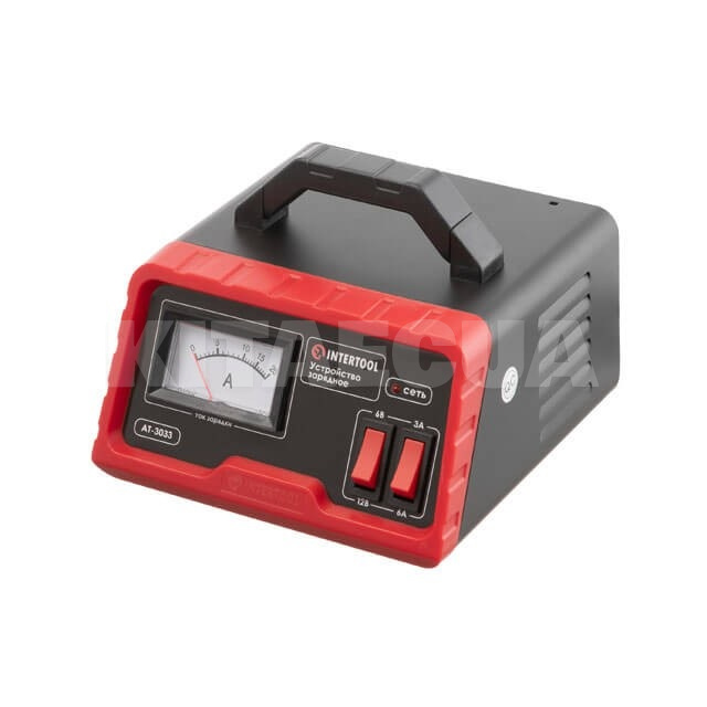 Зарядное устройство для аккумулятора 6В/12В 3/6А 60Ач Intertool (AT-3033)