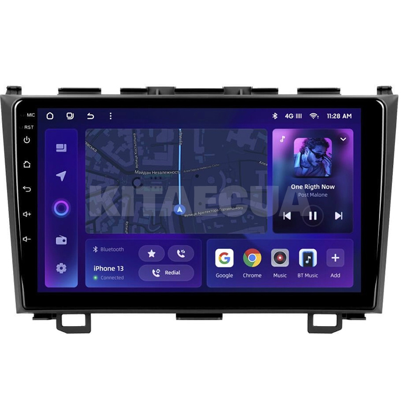Штатна магнітола MOSS M2 4+32 Gb 9" Honda CRV 3 RE 2006-2012 AMS (49089)