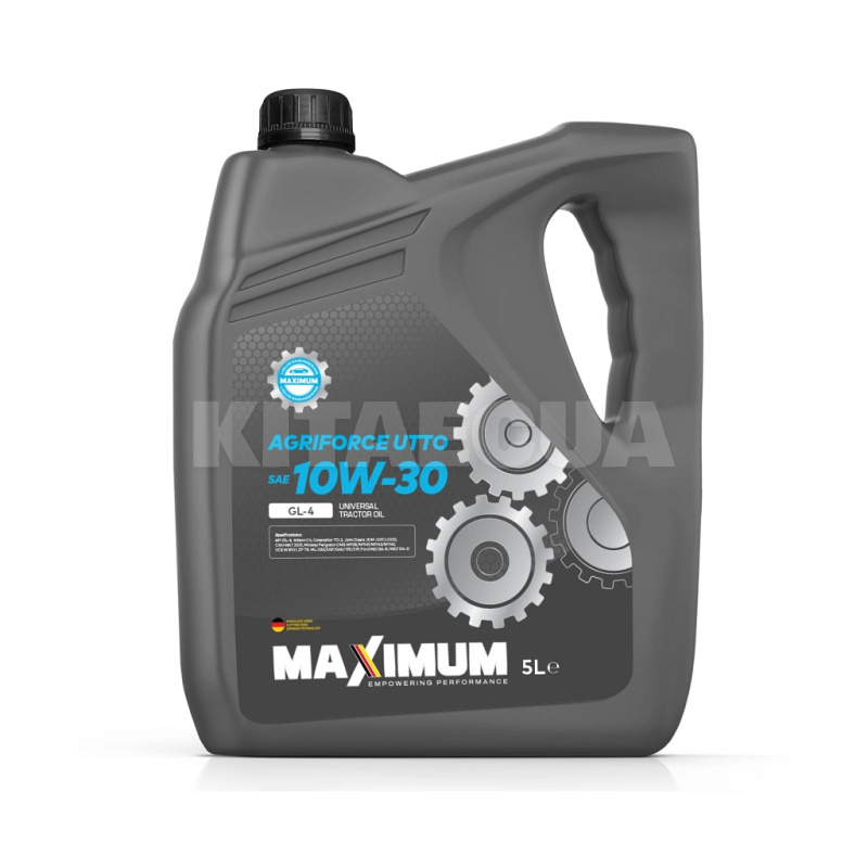 Масло трансмиссионное 5л 10W-30 AGRI UTTO MAXIMUM (AGRI 10W30 UTTO _ 5л)