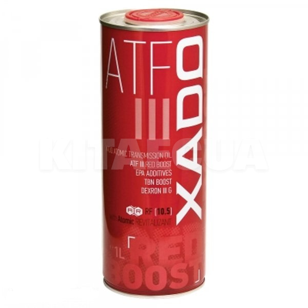 Масло трансмиссионное 1л ATF III RED BOOST XADO (XA 26120)