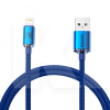 Кабель USB - Lightning 20W Crystal Shine 1.2м синий BASEUS (CAJY000203)