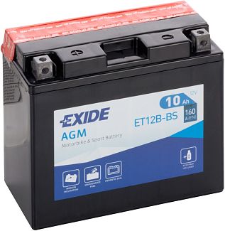 Мото акумулятор 2.3Ач 35A "+" праворуч EXIDE