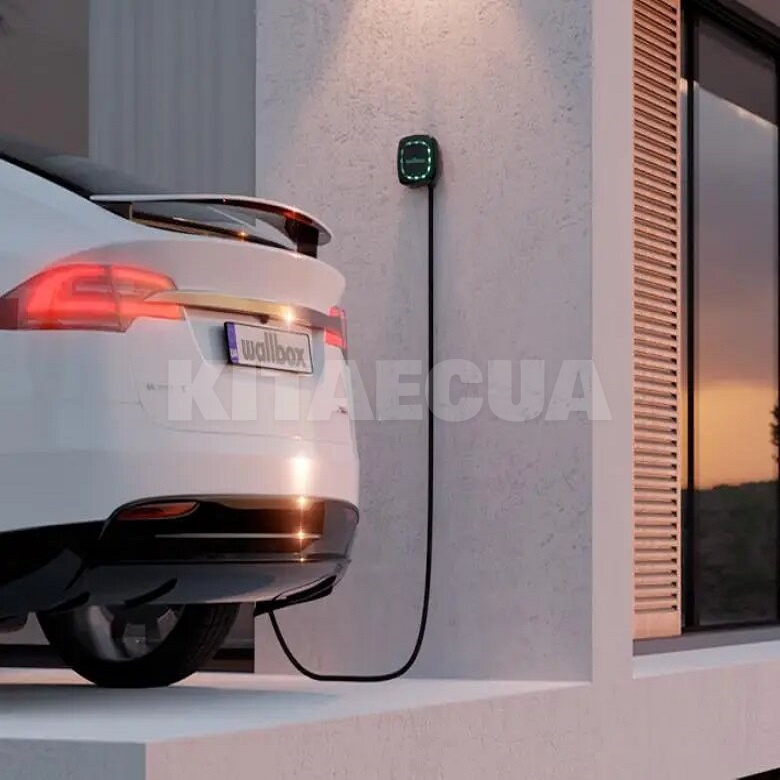 Зарядка Tesla 3 11 кВт 16А 3-фази Type 2 (європейське авто) Pulsar Plus чорна Wallbox (PLP1-0-2-3-9-002) - 12