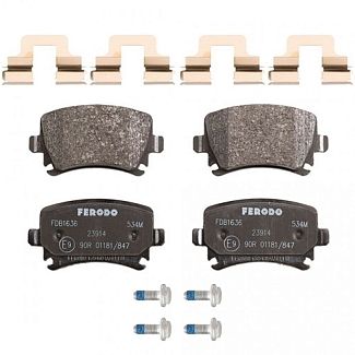 Колодки гальмівні задні FERODO