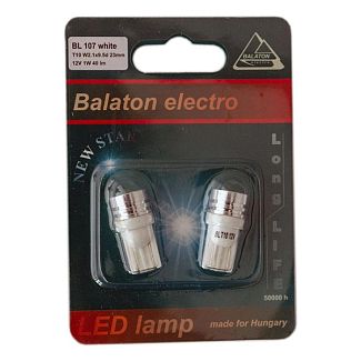 LED лампа для авто BL-107 T10-1W 1W (комплект) BALATON
