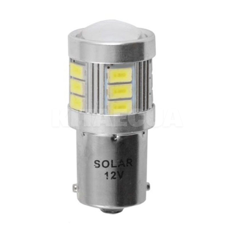 LED лампа для авто P21w BA15s S25 1156 21W 6000K Solar (LS295_B2) - 2