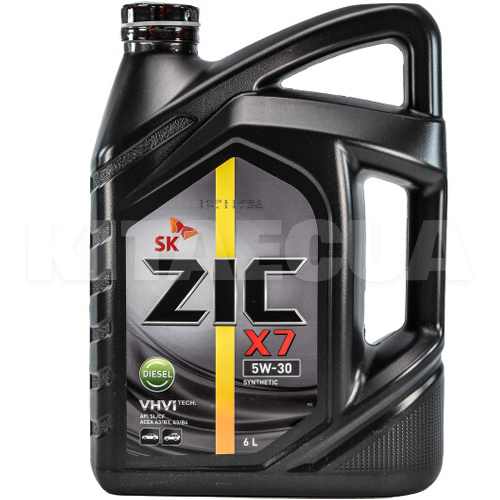 Масло моторное синтетическое 6л 5W-30 X7 Diesel ZIC (172610-ZIC)