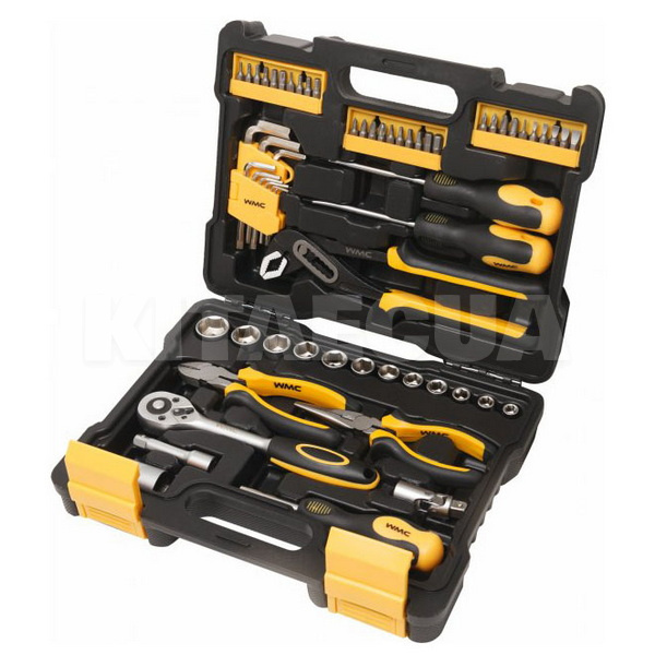 Набір інструментів 3/8" 61 предмет WMC TOOLS (WT-3061)