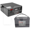 Инвертор 12-220В 300Вт Must + аккумулятор Sprinter AGM 105Ah 12V PowerPlant (EP20-0312K1)