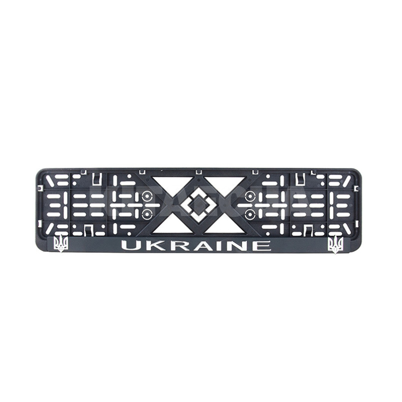 Рамка номерного знака об&#39;ємна, UKRAINE BI-PLAST (BP-260) - 2