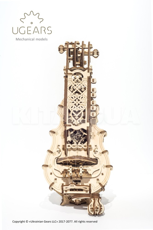 Музыкальная модель "Харди-Гарди" UGEARS (70030) - 9