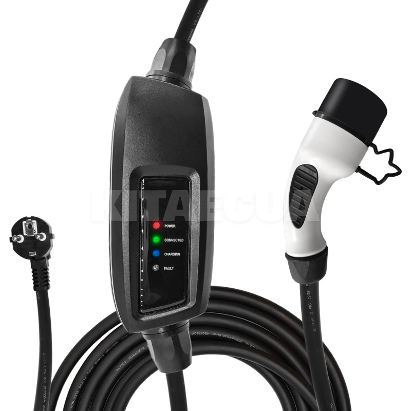 Зарядка для электромобиля Type 1 3.7 кВт 16А 1-фаза Duosida (DUO3TYPE1)