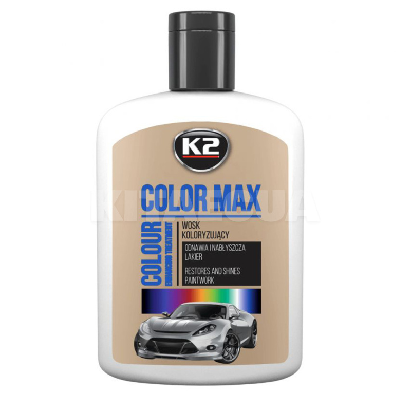 поліроль з воском 200мл Color Max white K2 (K020BI)