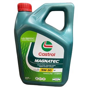 Масло моторное синтетическое 4л 5W-30 MAGNATEC AP CASTROL