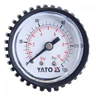 Манометр до пістолета для накачування шин 10 атм YATO