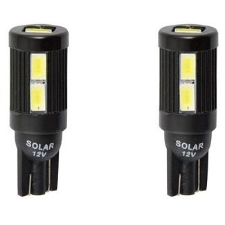 LED лампа для авто W2.1x9.5d 12V (комплект) Solar