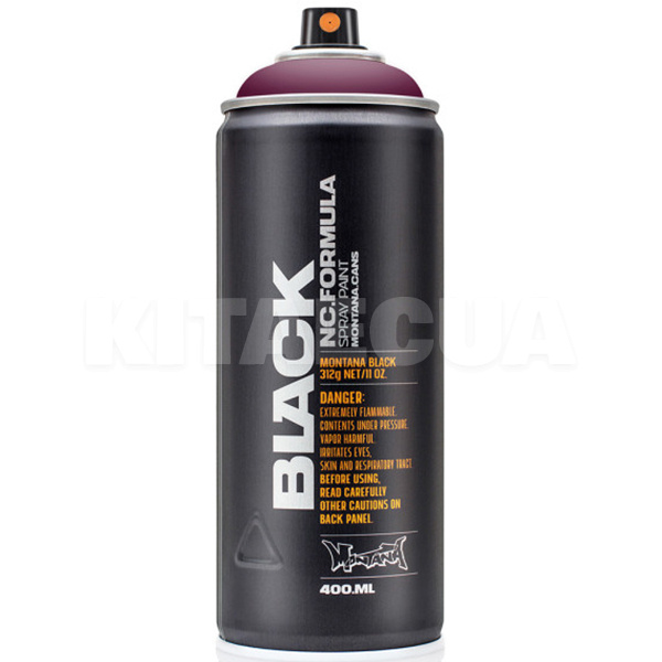 Фарба декоративна нітро-комбі 400мл 3080 бордова матова Black MONTANA (263743-MONTANA)