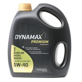 Масло моторное синтетическое 5л 5W-40 ULTRA PLUS PD DYNAMAX